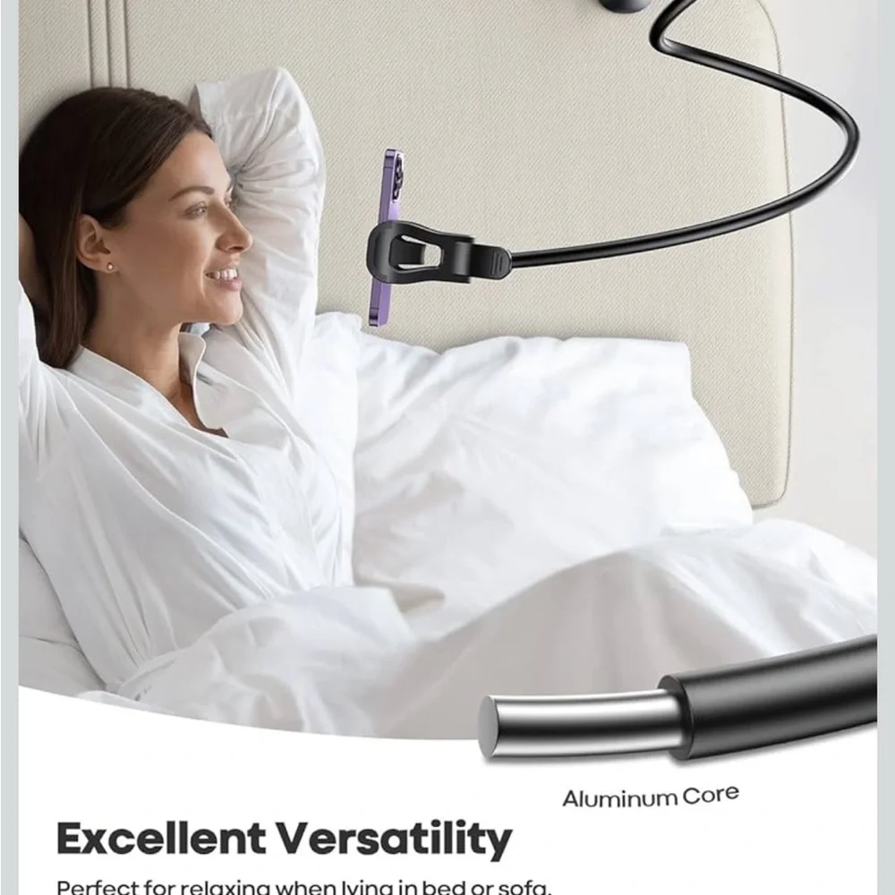 Lamicall Black Flexible Phone Holder